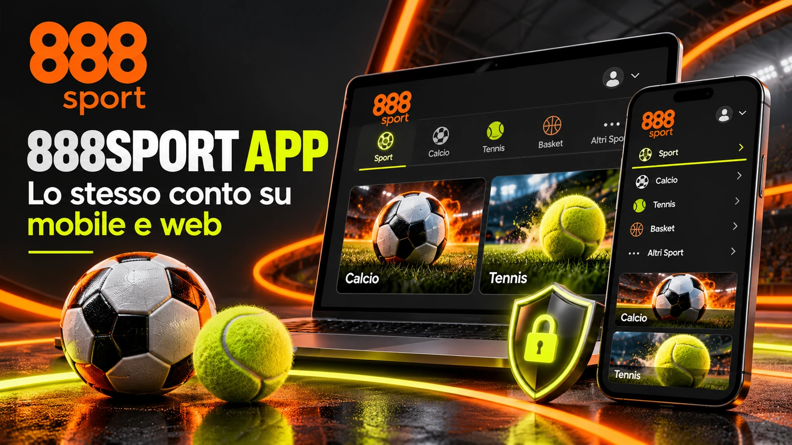 888sport app: lo stesso conto su mobile e web